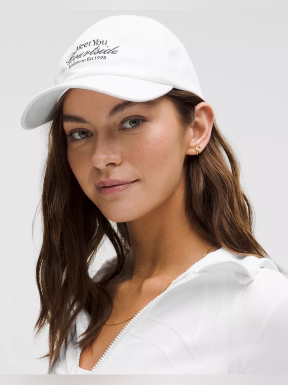 Lululemon NWT Classic Ball Park Cap Courtside White Size S M Unisex
